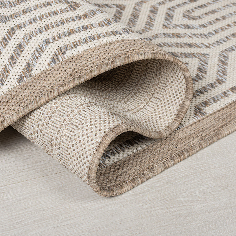 Modern Outdoor Rug - Liparo Belizzi Grey