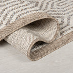 Modern Outdoor Rug - Liparo Belizzi Grey