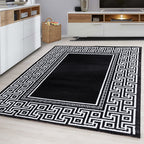 Modern Floor Rug - Jena Black 9340