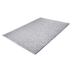 Wool floor rug - Leona Cream/Grey