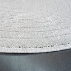Organic floor rug - Vince 2121 Light Grey