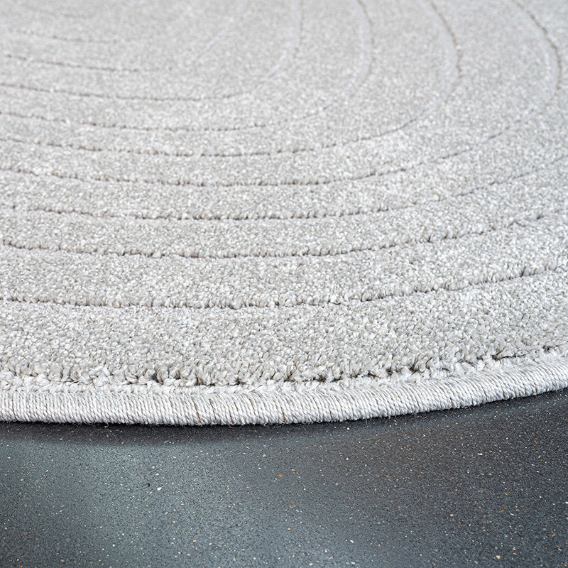 Organic floor rug - Vince 2121 Light Grey