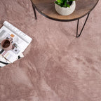 Washable Viscose Rug - Vive Dusty Pink