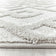 Round Scandinavian Floor Rug - Pitea Pattern Cream
