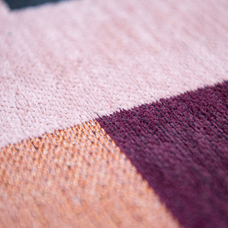 Modern floor rug - Nuance 9209 Pink