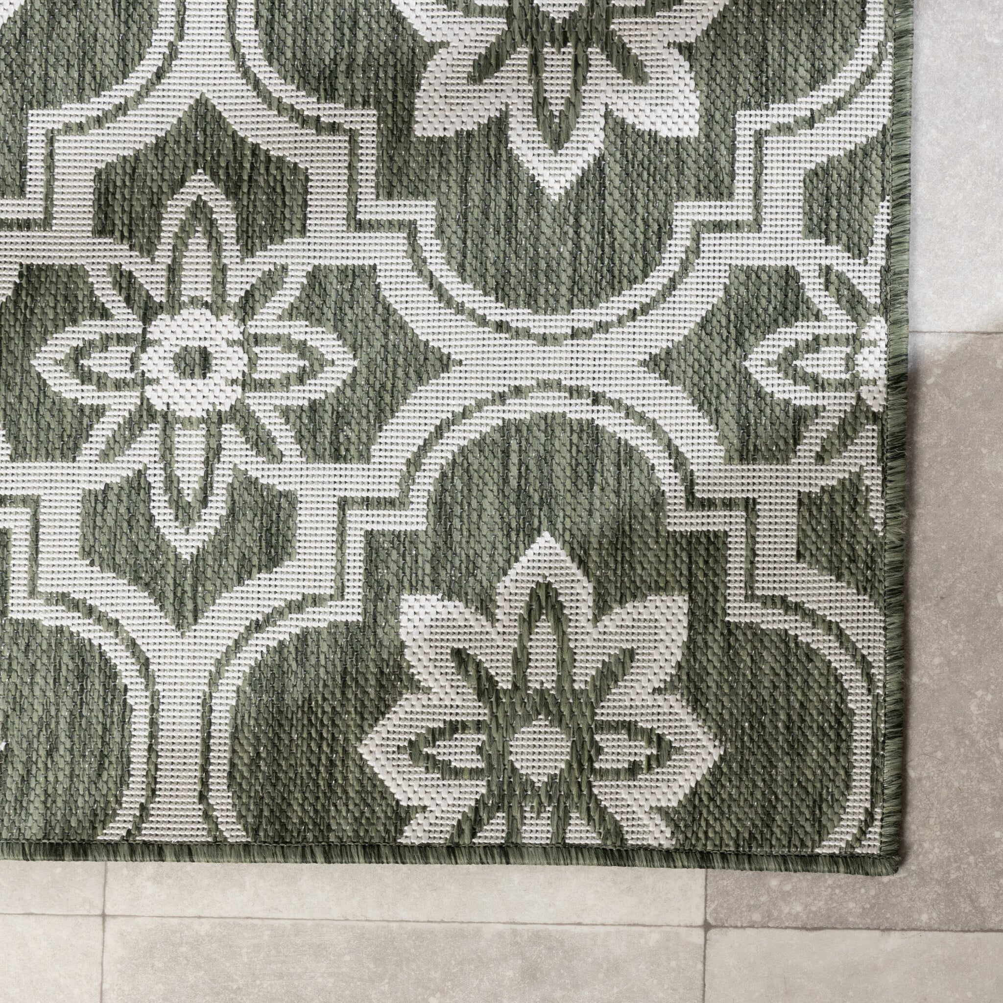 Outdoor Rug – Rio Flower Green