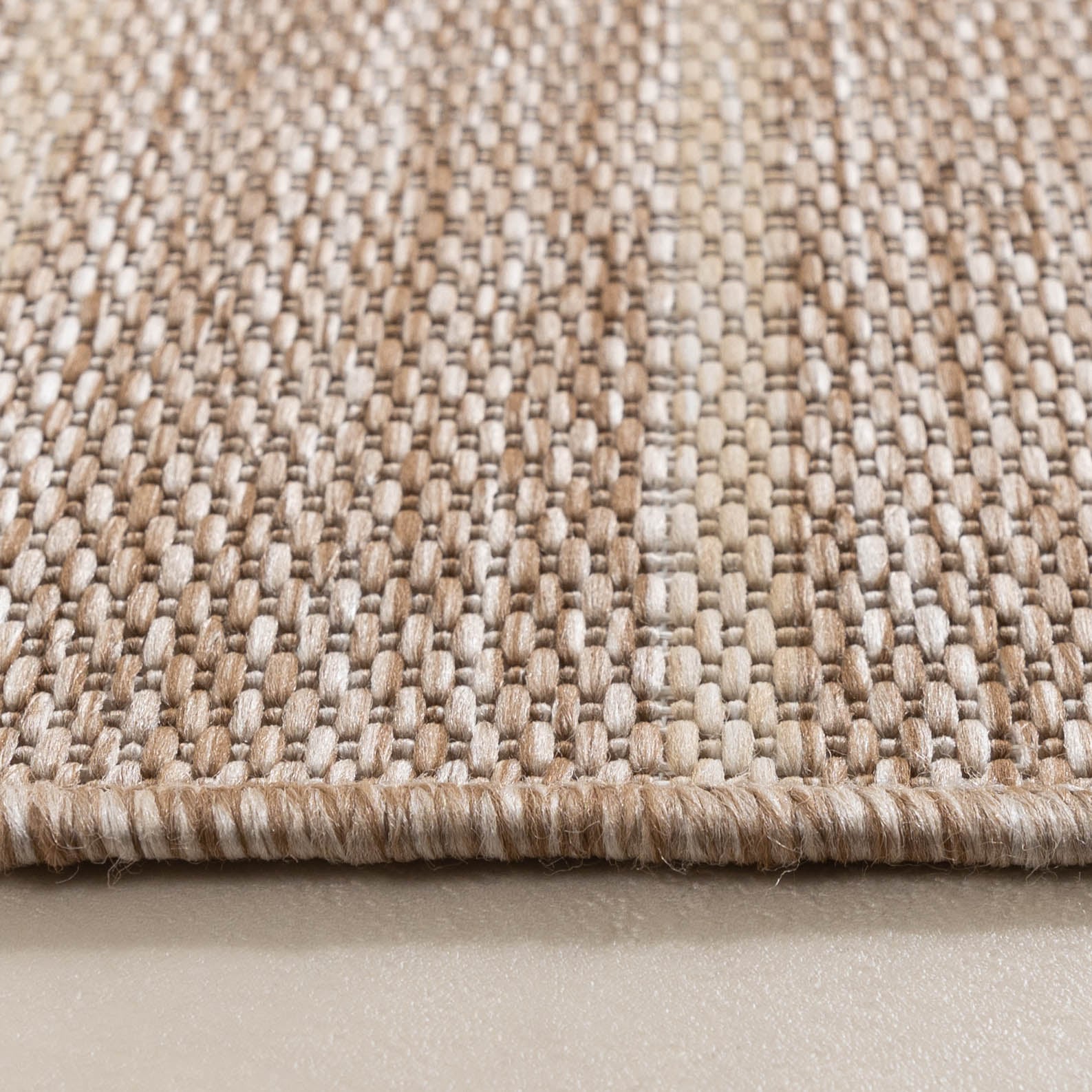 Balcony Rug - Sierra Curves Beige/Cream
