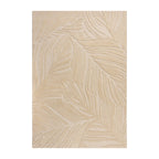 Modern Rug - Solacio Leaves Beige