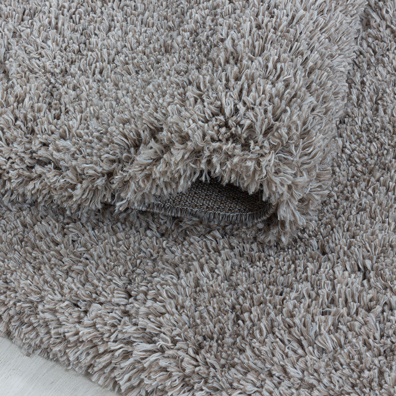 High-pile floor rug - Fuzzy Beige