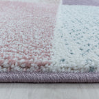 Low-pile floor rug - Smoothly Design Multicolor