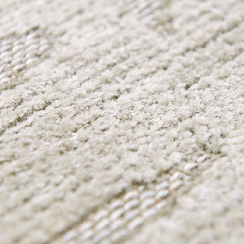 Round modern floor rug - Structures Baobab 9197