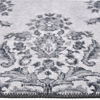 Vintage floor rug - Nadine Flore Light Grey