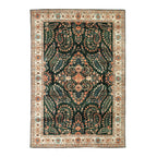 Vintage Outdoor Rug - Santo Flora Dark Green