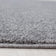 Round low-pile floor rug - Asa Light Gray