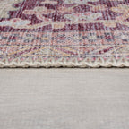 Washable floor rug - Reido Traditional Pink