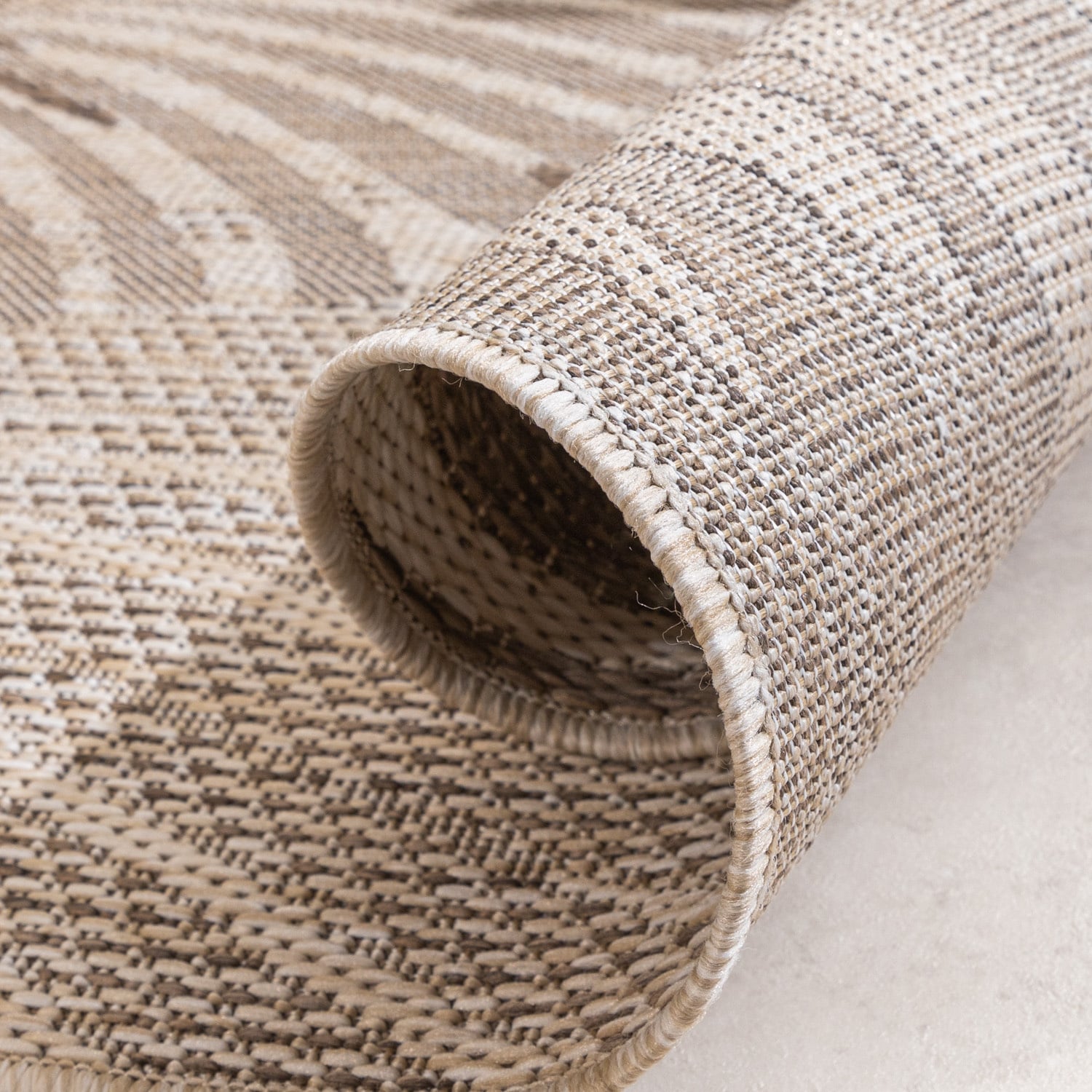 Outdoor Rug - Tiga Palm Taupe