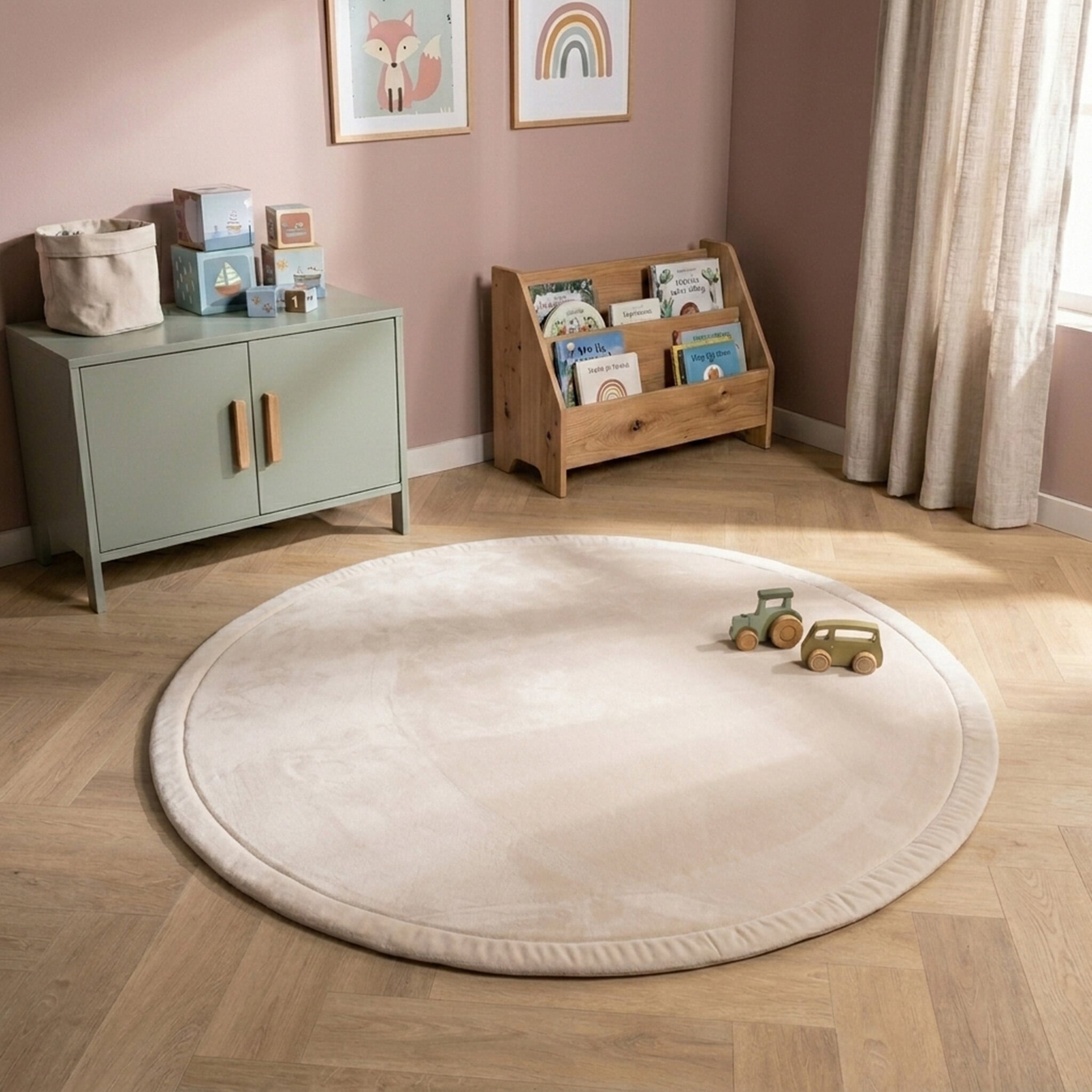 Round Play Mat - Jip Beige