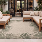 Outdoor Rug - Tiga Edge Green