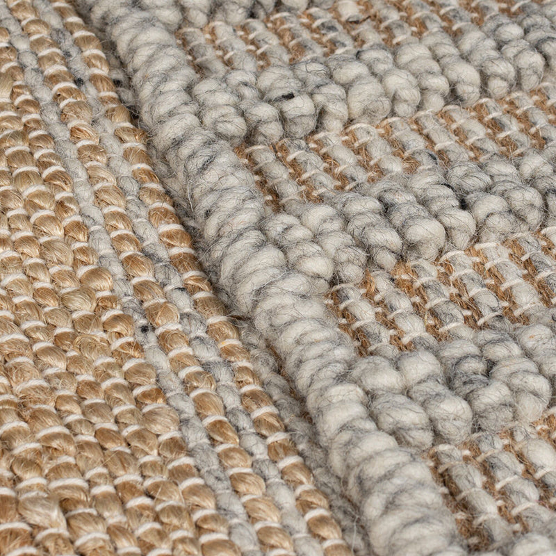 Jute Rug - Jubio Medina Natural/Gray