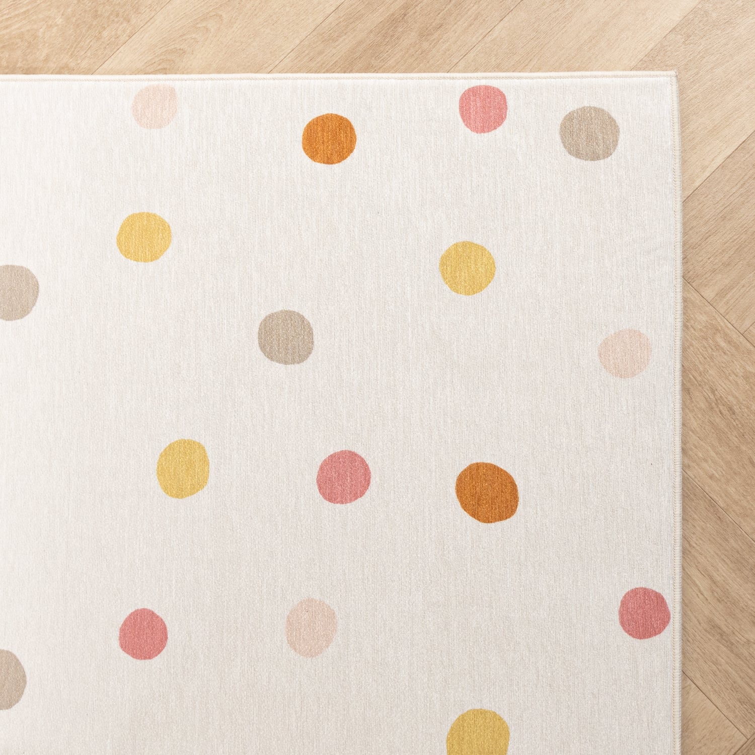 Washable Kids Rug - Evi Confetti Multicolour