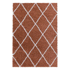 Berber Rug - Agadir Lines Terra/Cream