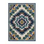 Indoor and Outdoor Rug - Batio Floral Blue/Green