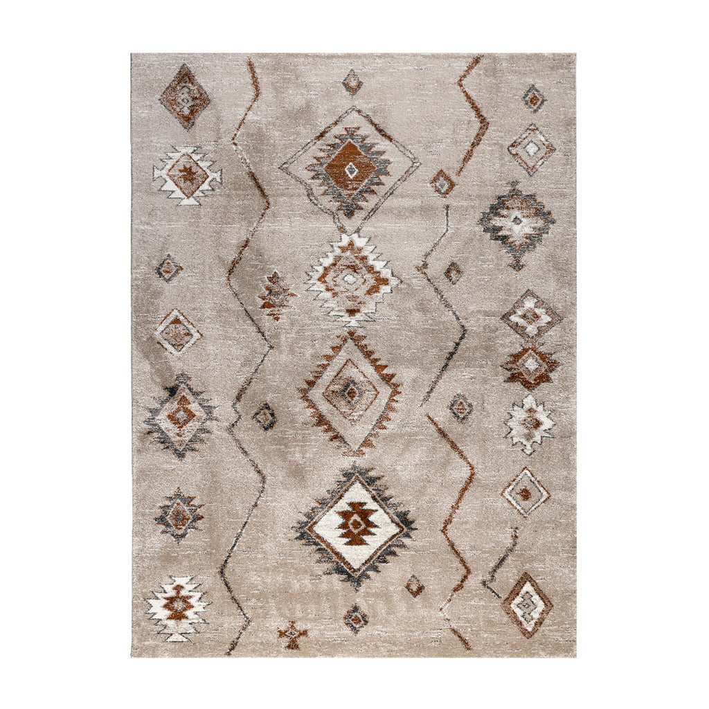 High pile rug - Blend Aztec Beige