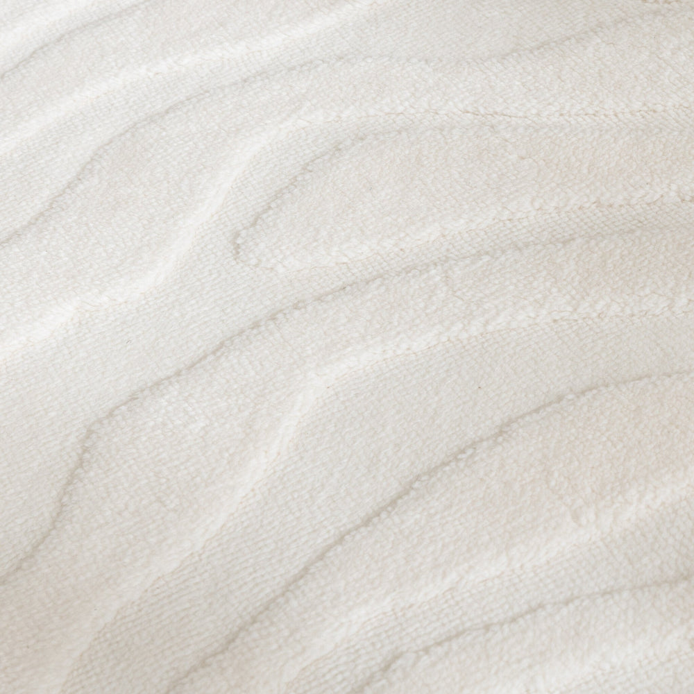 Bathroom Rug - Cassie Zebra White