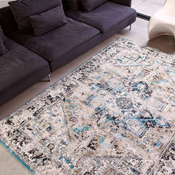 Vintage Floor Rug - Antiquarian Golden Horn Beige 8708