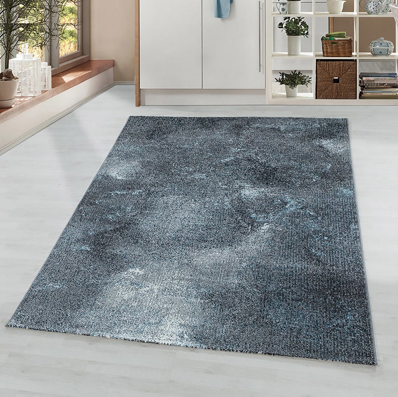 Modern floor rug - Optimism Light Blue/Grey