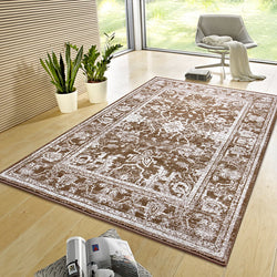 Modern floor rug - Bastille Oriental Taupe