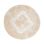 Round Vintage Rug - Admire Beige