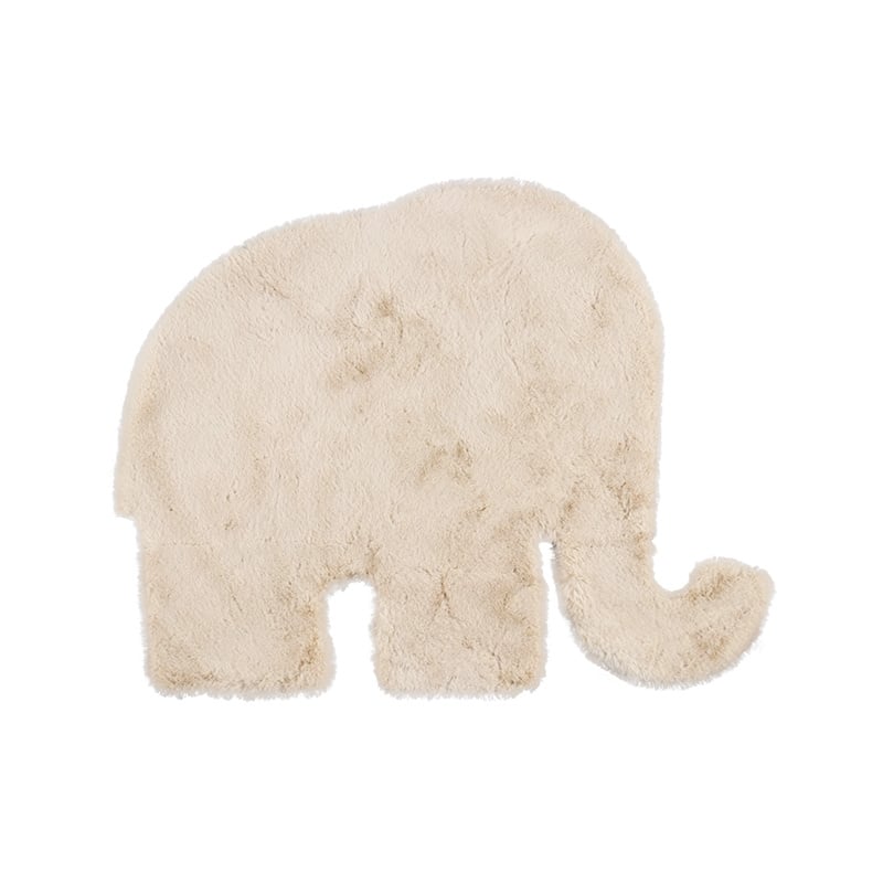 Kids Rug - Huggy Elephant Cream
