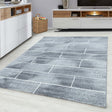 Modern Floor Rug - Brick Gray 1110