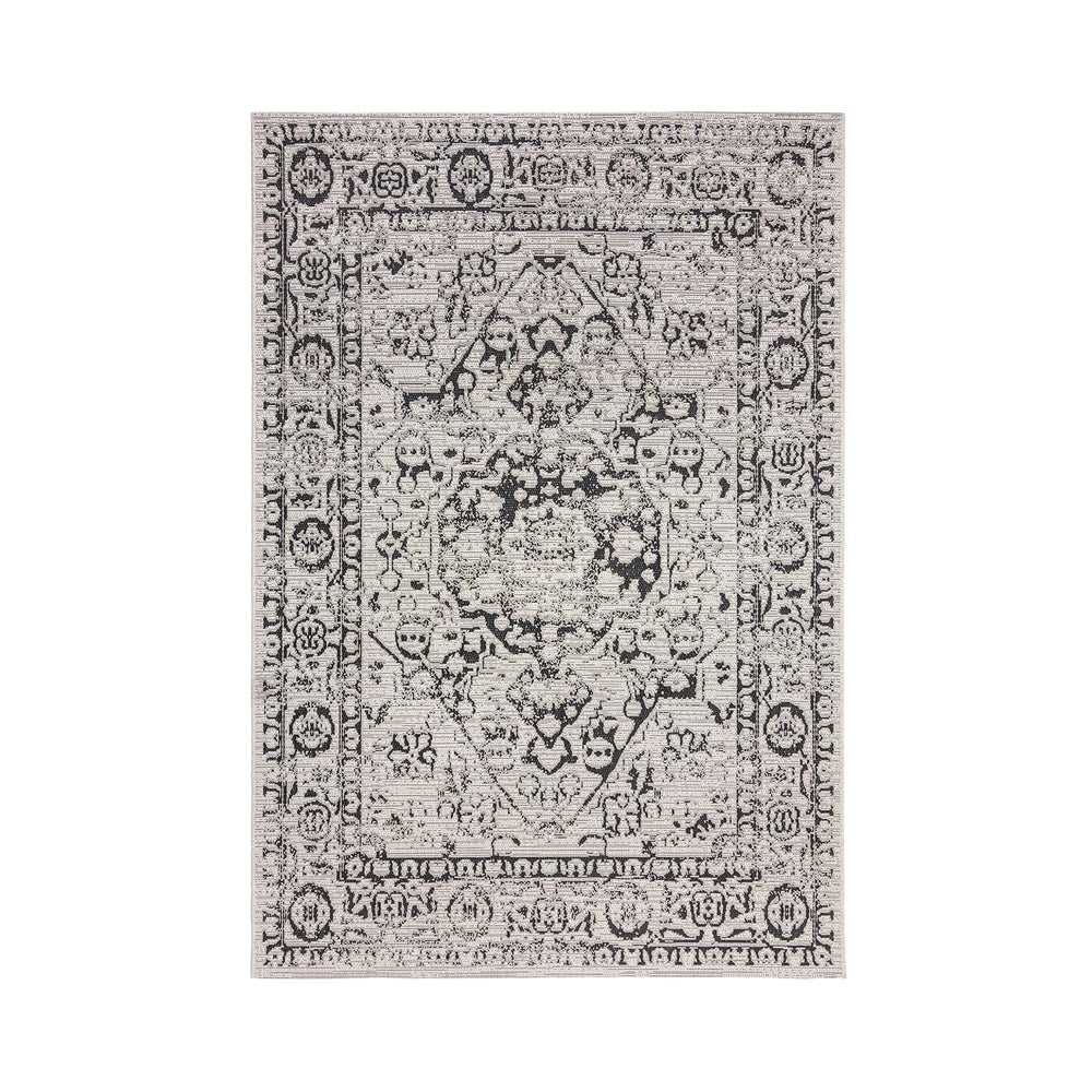 Outdoor rug - Varano Fuera Black/White