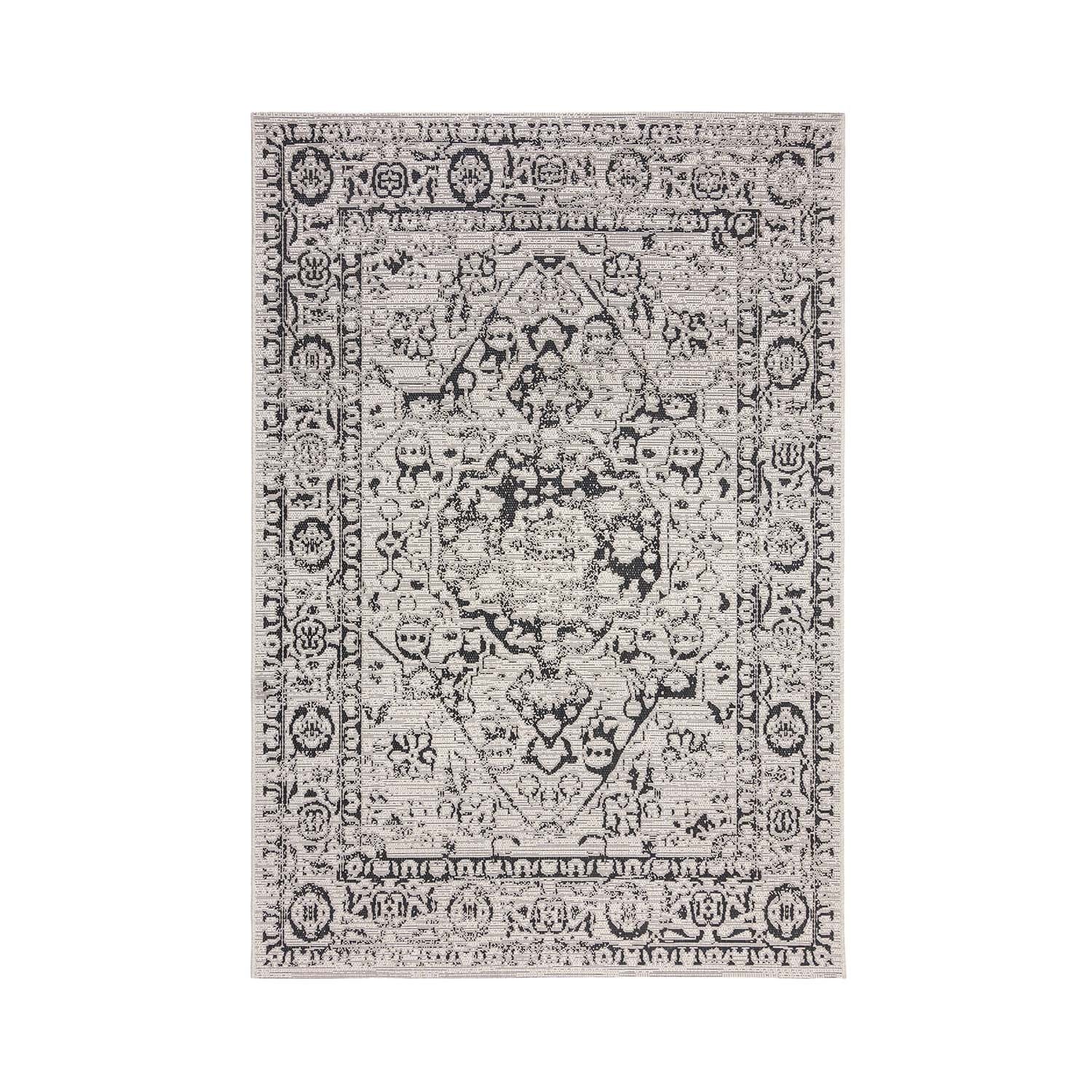 Outdoor rug - Varano Fuera Black/White