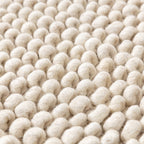 Wool Rug - Luminous Cream/White