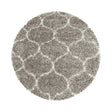 Round berber rug - Agadir Circle Beige/Cream