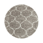 Round berber rug - Agadir Circle Beige/Cream