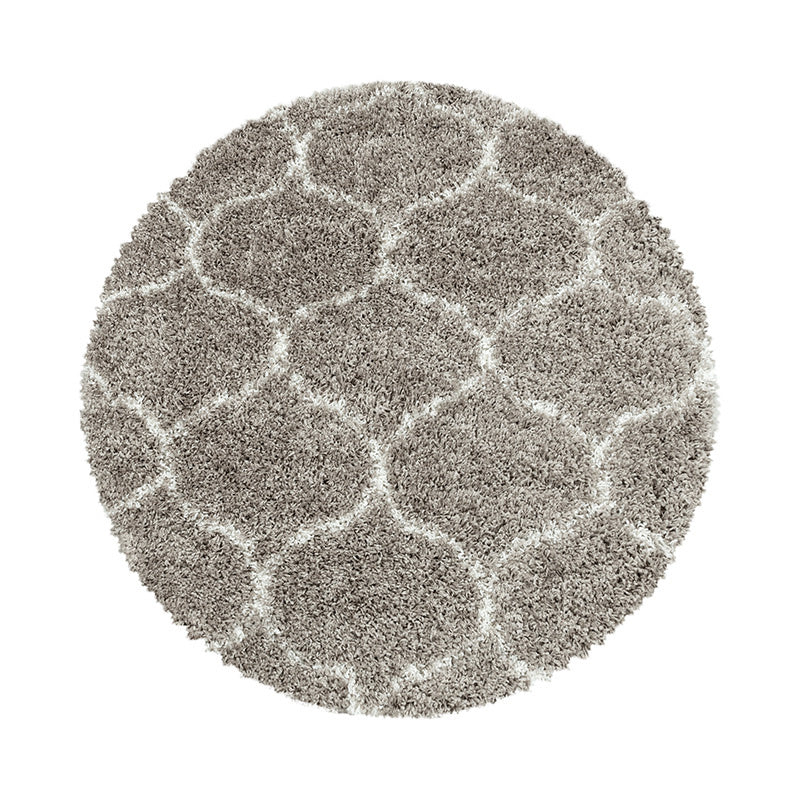 Round berber rug - Agadir Circle Beige/Cream