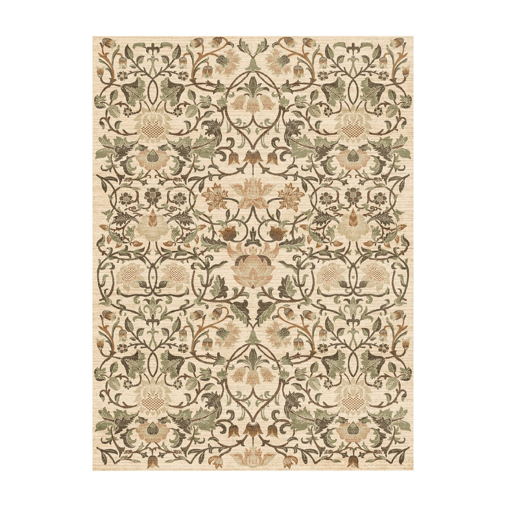 Floral rug - Rosie Cream