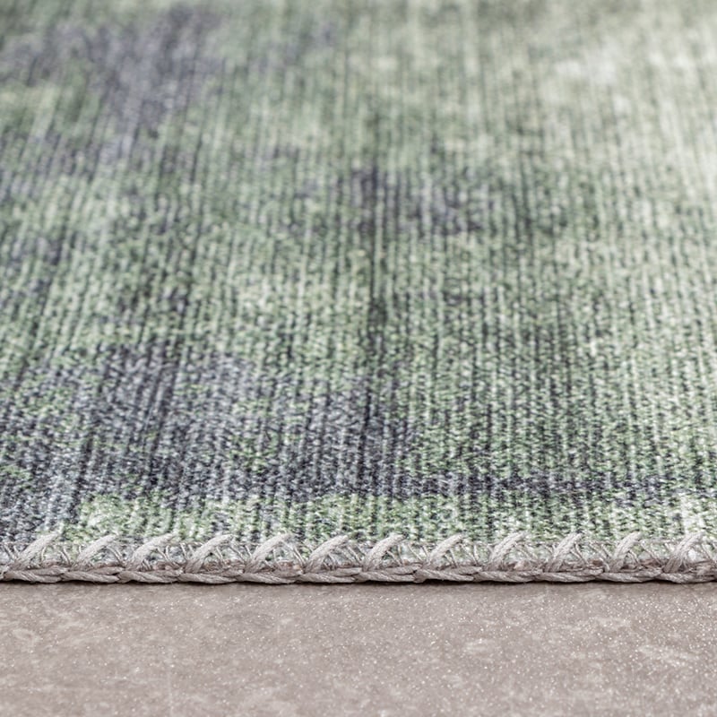 Modern Rug - Strong Green