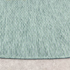 Round Outdoor Rug - Costa Turquoise