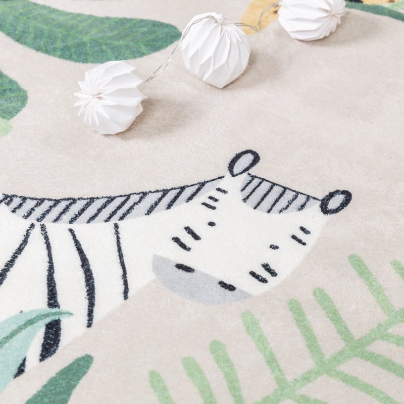 Kids Rug - Jungle Giraffe Beige
