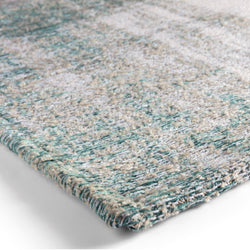 Modern floor rug - Grunge Turquoise