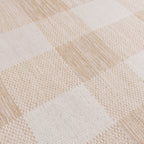 Indoor Outdoor Rug - Ranch Checkerboard Beige
