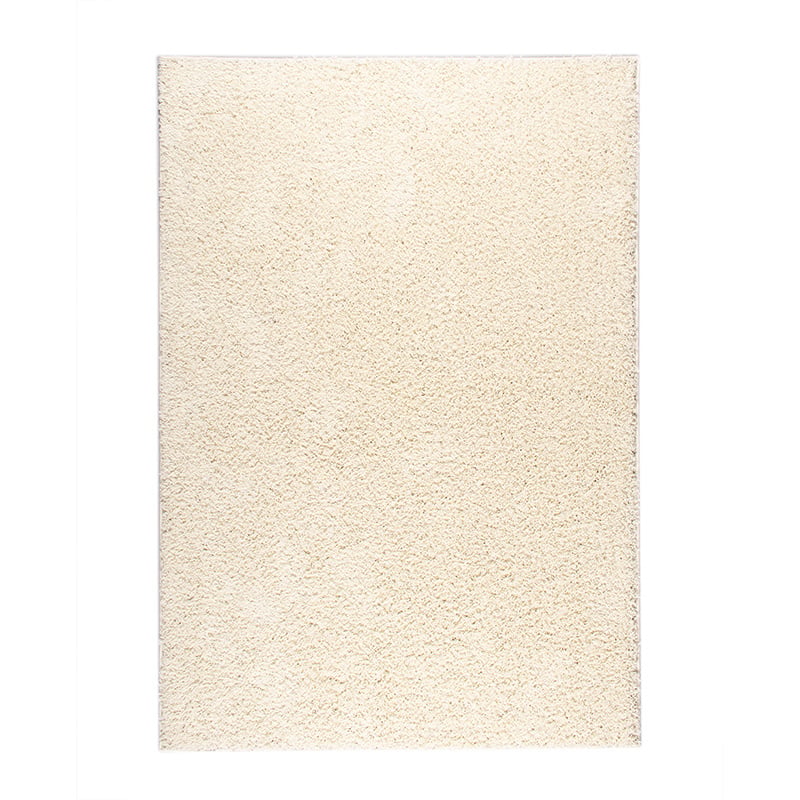High Pile Rug - Solid White