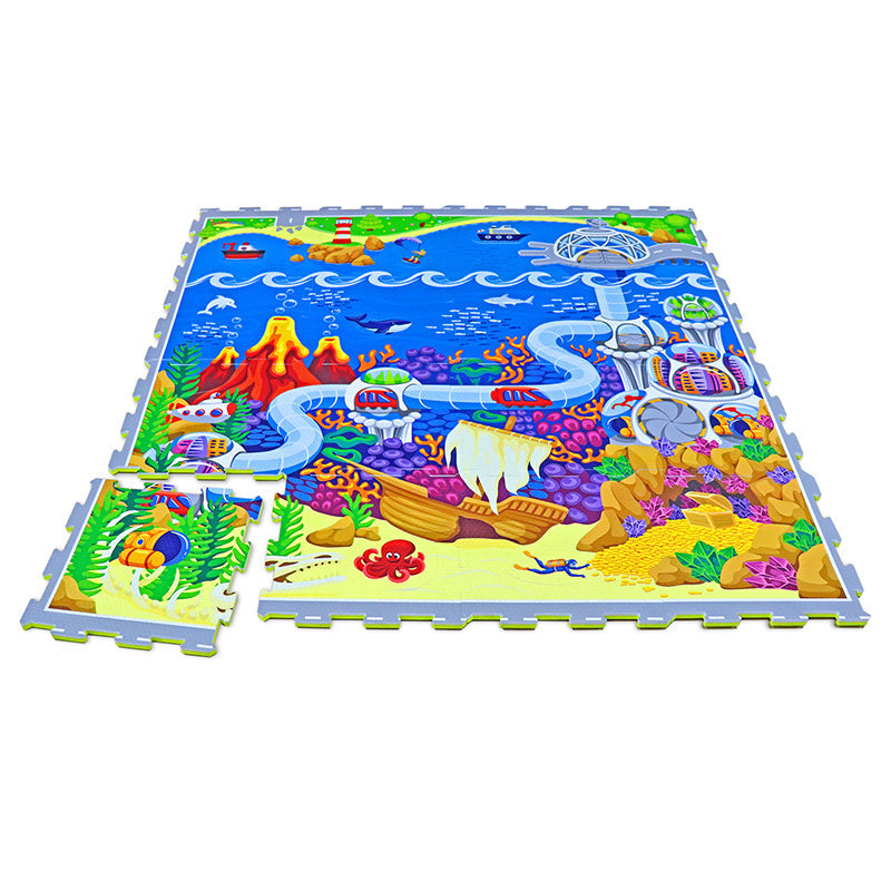 Foam Puzzle Mat - Max Ocean Multicolor