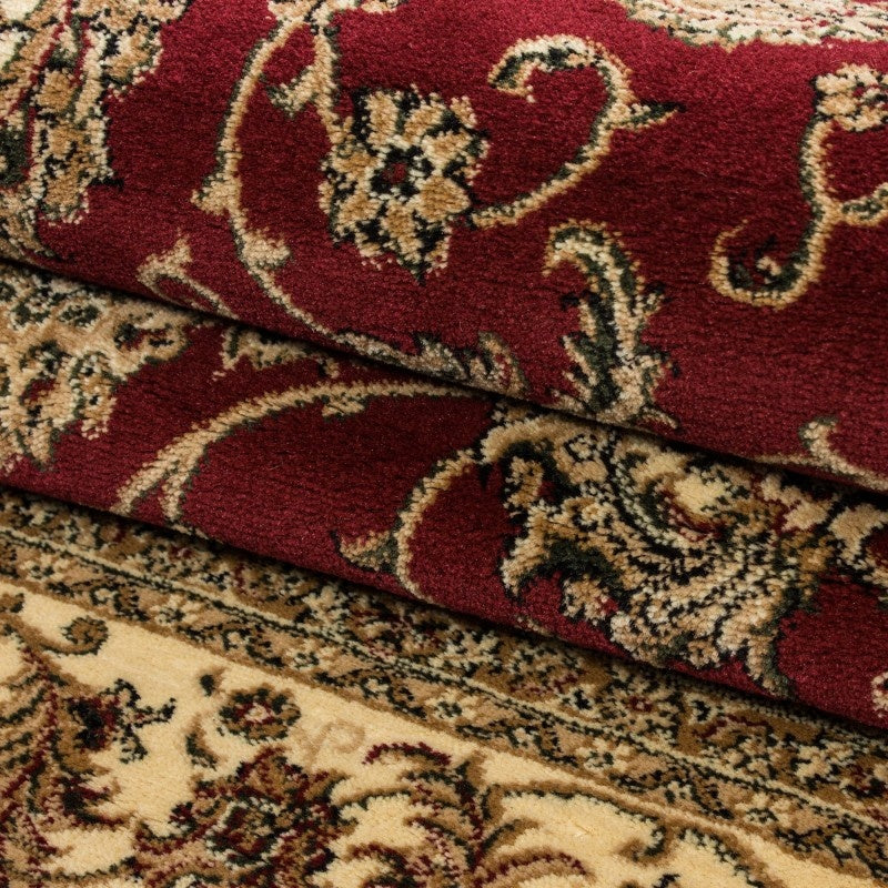 Oriental Floor Rug - Marrakesh Red 210