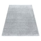 High-Pile Floor Rug - Blushy Light Gray